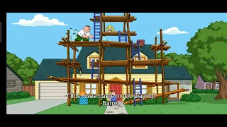 Family Guy | Donkey Kong game on Griffin house