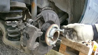 2005 Mazda 5 Rear Brake Replacement