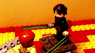 Lego Star Wars Stop Motion | Anakin vs Obi-Wan Prototype