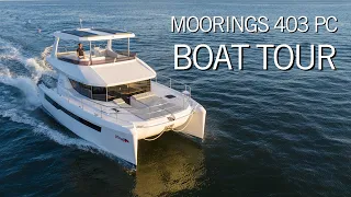 The Moorings 403PC Walkthrough & Review | Power Catamaran Tour 2023
