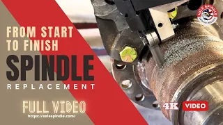 How to Replace damaged Drive axle spindle with our Spindle | Axle Spindle Replacement | Truck