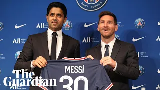 Lionel Messi unveiled as a PSG player: 'A new adventure':