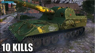 10 фрагов на АРТЕ Объект 261 World of Tanks лучший бой ✅