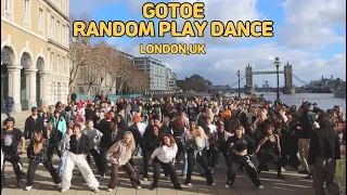 ifland X GOTOE RANDOM PLAY DANCE in LONDON with GOTOE's AVATAR!!