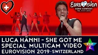 Luca Hänni - "She Got Me" - Special Multicam video - Eurovision 2019 (Switzerland)