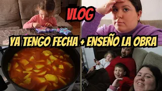 VLOG// YA TENGO FECHA + OS ENSEÑO MÁS DE LA OBRA