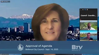 Bellevue City Council September, 14th 2020