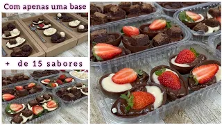 MONTEI UM CARDÁPIO PARA INICIANTES, + de 15 sabores com uma base - COMECE ASSIM COM OS MAIS PEDIDOS