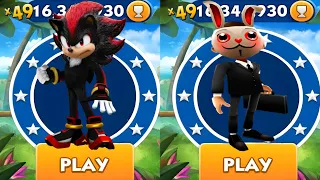 Sonic Dash - Shadow vs Frank vs All Bosses Zazz Eggman - All Characters Unlocked