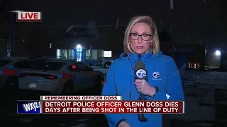 Detroit police officer Glenn Doss dies days after being shot