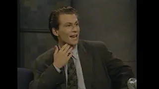 Christian Slater on David Letterman