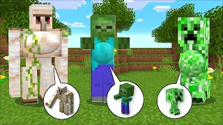 Minecraft HELP PREGNANT MOBS GIVE BIRTH TO BABY MOB MOD / DON'T GET CAUGHT !! Minecraft Mods