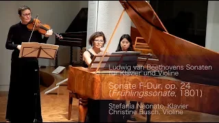 Beethoven, Sonata F major op. 24,  "Spring"