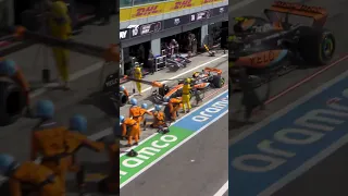 Lightning-Fast Stop For Lando! ⚡️ | DHL Fastest Pit Stop | 2023 Italian Grand Prix | #Shorts