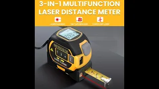 Laser digital Tape Measure 3 In 1 High Precision Laser