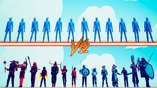 RANDOM WEAPON + RANDOM UNIT TEAM vs ICE AND FIRE TEAM - Totally Accurate Battle Simulator | TABS