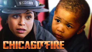 Firefighter Rescues Young Boy From Flames | Chicago Fire