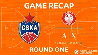 Highlights: CSKA Moscow - AX Armani Exchange Olimpia Milan