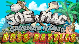 Joe & Mac: Caveman Ninja  - Boss Battles [NES]