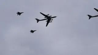 Главный парад ВМФ РФ. Авиация в небе над Петербургом (31.07.22)