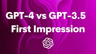 GPT-4 vs GPT-3.5  - First Impression! (Unraveling Minified React Code)