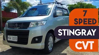 Latest Suzuki Wagon R Stingray Philippines 7 Speed  Automatic | CVT | Top of the Line