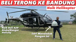 BELIIN ISTRI TERONG NAIK HELIKOPTER VIP