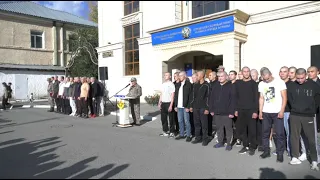 В Астане призывники осенней кампании отправились на службу в армию