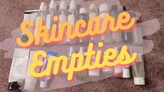 SKINCARE EMPTIES - Repurchase or Pass?