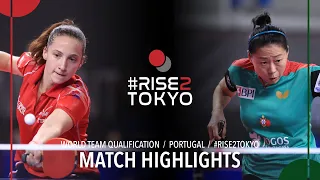 Stephanie Loeuillette vs Yu Fu | 2020 World Team Qualification (1/2)