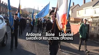Ardoyne Republicans open Garden of Reflection to local Victims of the Conflict