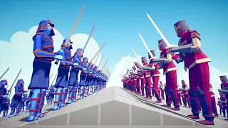 TOURNAMENT - DYNASTY Team vs MEDIEVAL Team | Totally Accurate Battle Simulator TABS