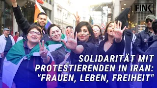 Solidarität mit Protestierenden in Iran: "Frauen, Leben, Freiheit"