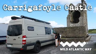 The Strongest Irish Castle Fortress // Wild Atlantic Way // Van Life Ireland