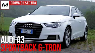 Audi A3 Sportback G-Tron 2019 | La prova su strada con il TFSI a metano da 131 CV