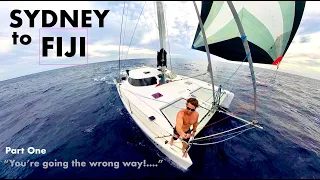 Sailing non-stop from Sydney to Fiji on our catamaran: Part One