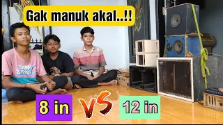 Batlle.. hasil nya mengejutkan. 8 in vs 12 in super exstrime...