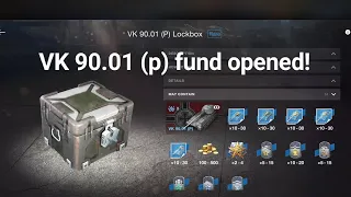 Unboxing Vk 90. ​​01 (p) ! | world of tanks blitz