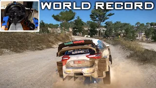 [World Record] Ittiri Arena (Yaris WRC) | WRC Generations | T300RS + TH8A |4K60FPS