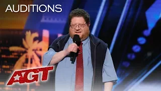 LOL!! The Best Puns From The King Of One Liners Kevin Schwartz - America's Got Talent 2019