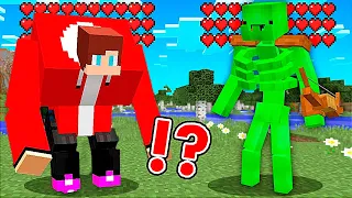 JJ and Mikey Became ZOMBIE and SKELETON MUTANT in Minecraft Challenge by Maizen