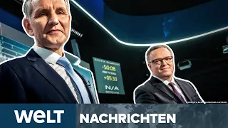 THÜRINGEN: Schlagabtausch! Ganz Deutschland spricht über das TV-Duell Höcke vs. Voigt | WELT Stream