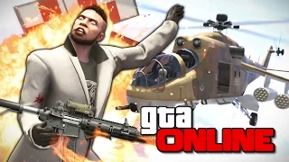 GTA 5 Online (Дед Ран) - Битва с Вертолетом! #167