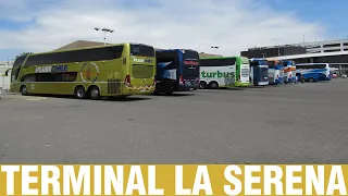 Terminales y Rodoviarios - Movimiento de Buses en Terminal La Serena