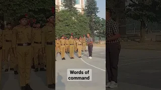 #drillinstructor demo #words of command #ncc_army 🇮🇳 @Ncc cadets (The ultimate soldiers)#ncc #shorts