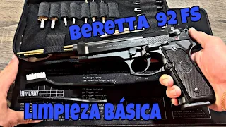 Beretta 92 FS limpieza básica