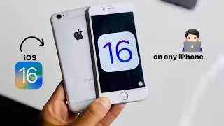 How to update iOS 12 to iOS 16 || install iOS 16 update on iPhone 6,6s & 7