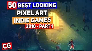 50 BEST LOOKING Pixel Art Indie Games of 2018 - Part 1