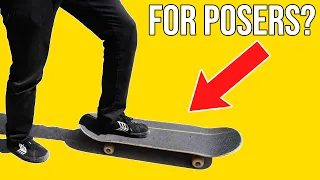 Why Skaters HATE Mongo Pushing!