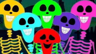 Skeleton March | Scary Nursery Rhymes | Haunted House Videos For Kids